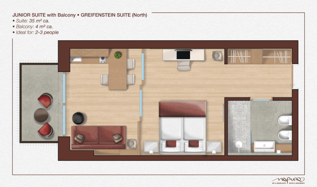 Art & Design Hotel Napura Terlano Exterior photo